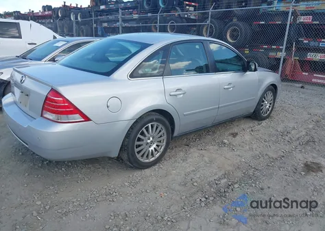 2005 Mercury Montego Premier from USA, damaged, VIN 1MEFM42115G622843